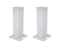 EUROLITE 2x Stage Stand 100cm incl. Cover and Bag, white