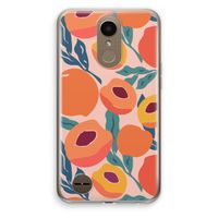 Perzik: LG K10 (2017) Transparant Hoesje