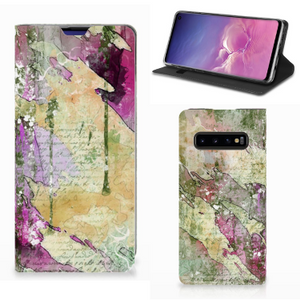 Bookcase Samsung Galaxy S10 Letter Painting