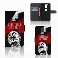 Motorola Moto G4 | G4 Plus Portemonnee Hoesje Zombie Blood - thumbnail