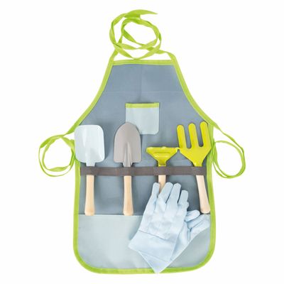 Small Foot - tuinschort met tuingereedschap, 7dlg.