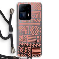 Marrakech Pink: Xiaomi Mi Mix 4 Transparant Hoesje met koord
