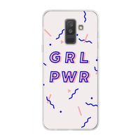 GRL PWR: Samsung Galaxy A6 Plus (2018) Transparant Hoesje