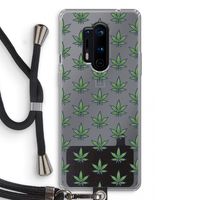 Weed: OnePlus 8 Pro Transparant Hoesje met koord