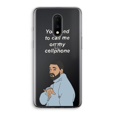 Hotline bling: OnePlus 7 Transparant Hoesje