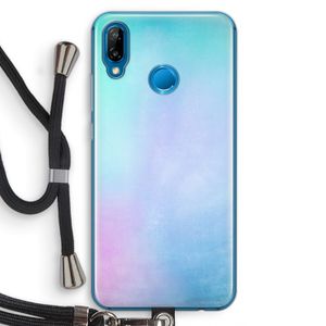 mist pastel: Huawei P20 Lite Transparant Hoesje met koord
