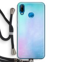 mist pastel: Huawei P20 Lite Transparant Hoesje met koord
