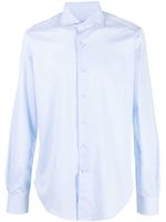 Orian chemise boutonnée à manches longues - Bleu