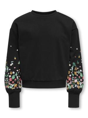 Kids ONLY winter sweater meisjes - zwart - KogBrooke - regular fit