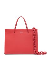 Medea petit sac à main en cuir - Rouge - thumbnail