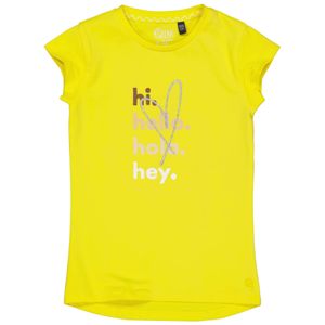 Quapi Meisjes t-shirt - Maude - Geel