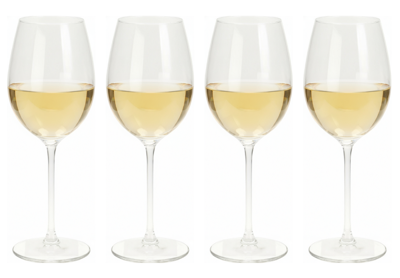 Cookinglife Witte Wijnglazen Solare 410 ml - 4 Stuks Cookinglife Witte Wijnglazen Solare 410 ml - 4 Stuks