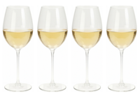 Cookinglife Witte Wijnglazen Solare 410 ml - 4 Stuks