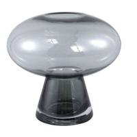 PTMD vaas minty grijs 22 cm | 4 stuks