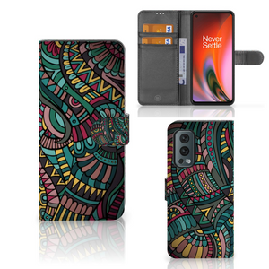 OnePlus Nord 2 5G Telefoon Hoesje Aztec