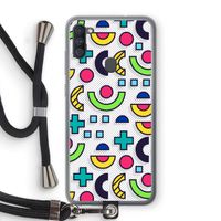 8-bit N°6: Samsung Galaxy A11 Transparant Hoesje met koord