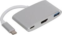 USB 3.1 type C kabel naar HDMI + USB 3.0 A + USB type C