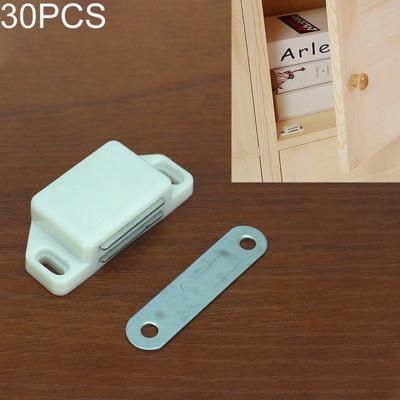 30 stuks kunststof sterke magnetische kast deur zuig kast boekenkast woonaccessoires maat: M