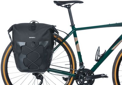 Basil navigator waterproof enkele fietstas, zwart