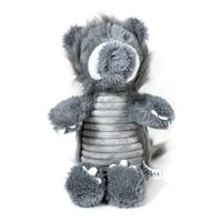 Knuffel voor honden Gloria Grijs Polyester Polypropyleen Monster 20 x 35 cm