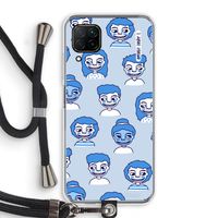 Gezichtjes: Huawei P40 Lite Transparant Hoesje met koord