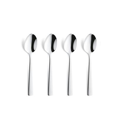 Amefa moderno koffielepels 4 stuks