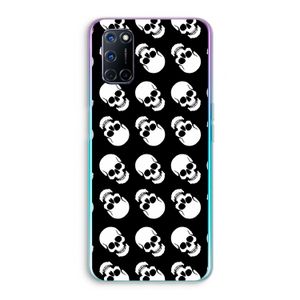 Musketon Skulls: Oppo A72 Transparant Hoesje