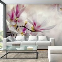 Zelfklevend fotobehang -  Subtiele Magnolia's  , Premium Print - thumbnail