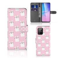 Samsung S10 Lite | Telefoonhoesje | Met pasjeshouder | Sleeping Cats