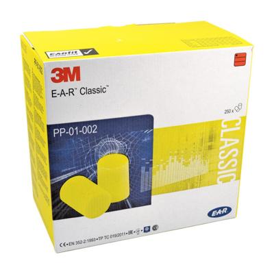 3M Ear Classic Oorplug Geel 28dB VE=250 Paar - PP-01-002