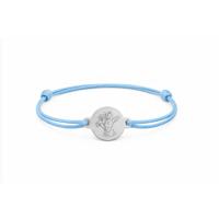 Kindercollectie armband geboortebloem - Stainless steel - Zilver