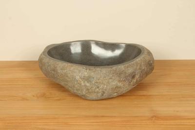 Flussstein Waschbecken RM030363, 48x37x15 cm Flussstein Waschbecken RM030363, 48x37x15 cm