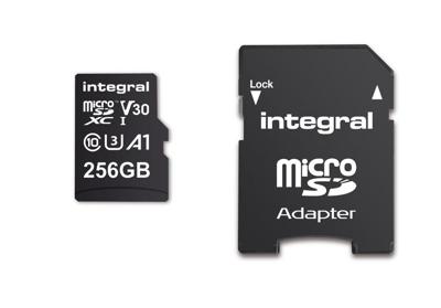 Integral Micro SD geheugenkaart V30 256GB - 9500415