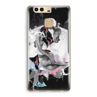 Camouflage de sommeil: Huawei P9 Transparant Hoesje