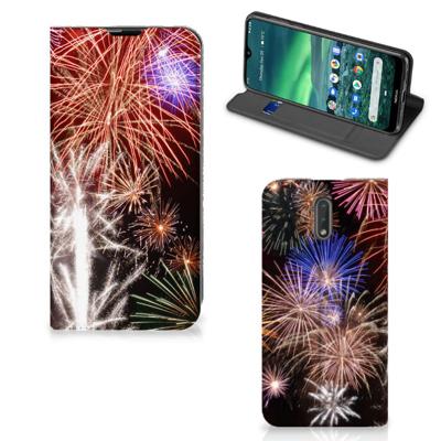 Nokia 2.3 Hippe | Standcase | Vuurwerk