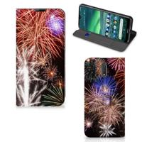 Nokia 2.3 Hippe | Standcase | Vuurwerk