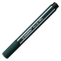 STABILO Pen 68 MAX Viltstift Met Dikke Beitelpunt Aardegroen - thumbnail