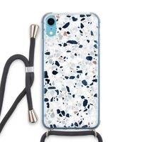 Terrazzo N°1: iPhone XR Transparant Hoesje met koord