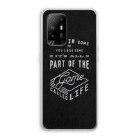 Life: Oppo A94 5G Transparant Hoesje