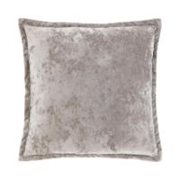 Overige Merken Unique living kussen tatum 45x45 cm chateau grijs/katoen