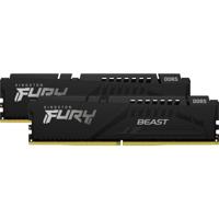 Kingston FURY 32 gb ddr5-5600 (2x 16 gb) kit werkgeheugen (zwart, kf556c40bbk2-32, beast, xmp)