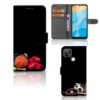 OPPO A15 | Wallet Case | met Pasjes | Sports