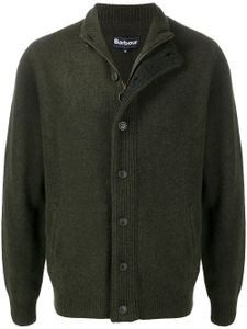 Barbour cardigan zippé à col montant - Vert