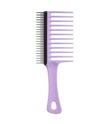 Tangle Teezer wide tooth comb for curly hair lilac