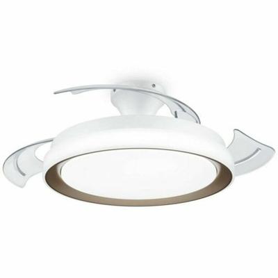 Plafondventilator met licht Philips 929004081801 Wit Gouden Metaal