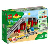 LEGO DUPLO treinbrug en rails 10872 - thumbnail