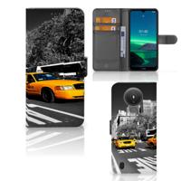 Nokia 1.4 | Flip Cover | New York Taxi