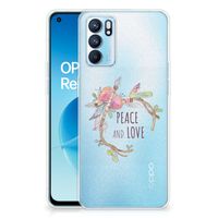 OPPO Reno 6 5G Telefoonhoesje met Naam Boho Text - thumbnail