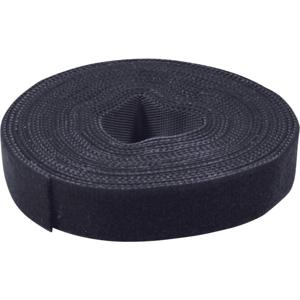 Value 25.99.5250 Klittenband Om te bundelen Lusdeel, Haak- en lusdeel, Haakdeel (l x b) 25 m x 10 mm Zwart 25 m