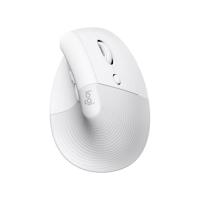 Logitech - Lift Mouse voor Mac - draadloos ergonomisch - wit Logitech - Lift Mouse voor Mac - draadloos ergonomisch - wit